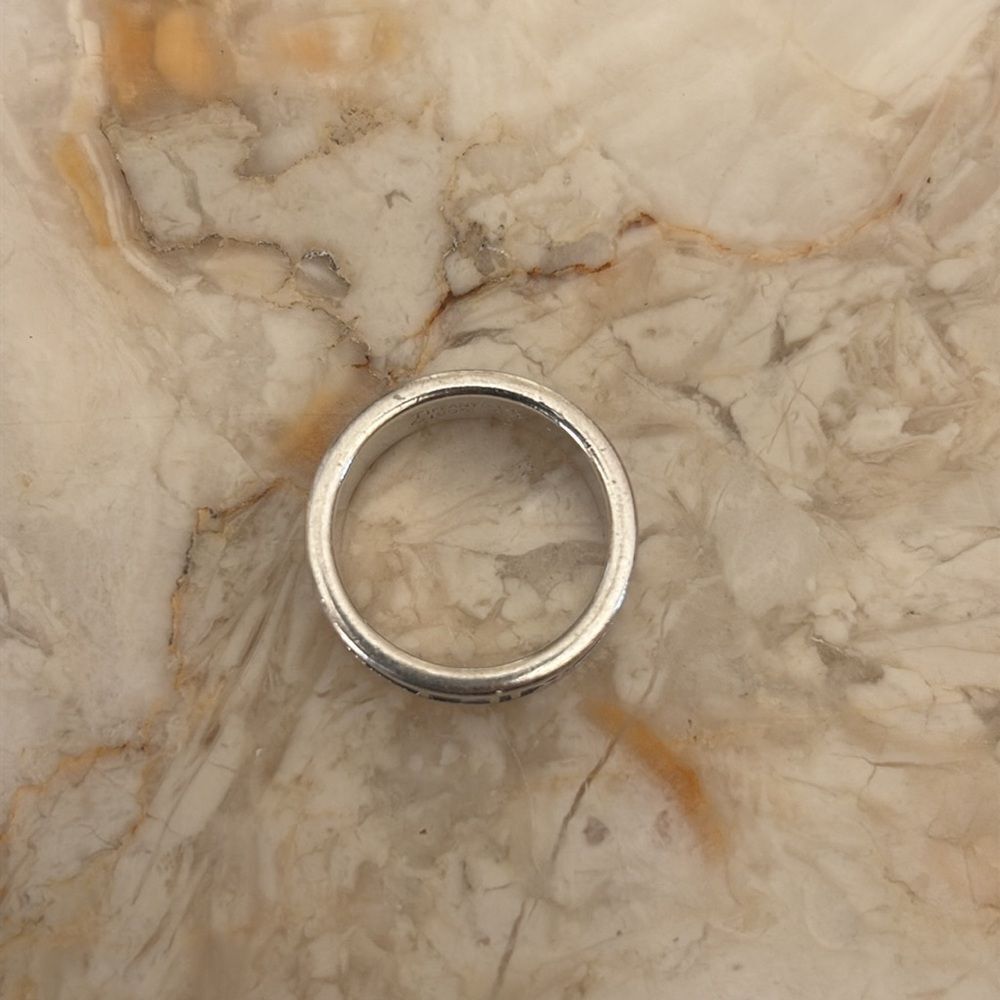 Tiffany & Co. Atlas Ring 925 Sterling Silver Vintage - Picture 4 of 8